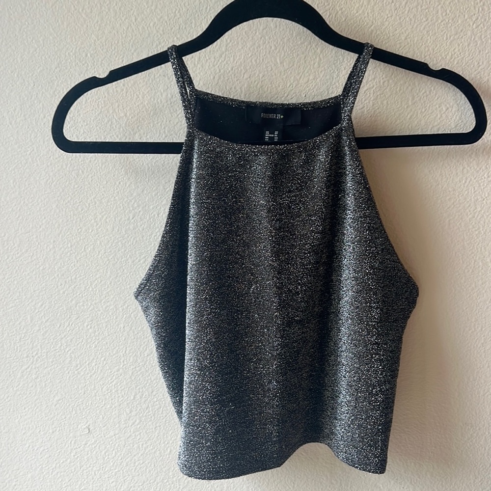 Going Out Sparkly Top